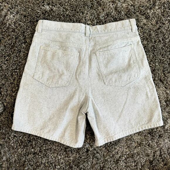 COS Relaxed Jean Shorts in Blue Marl, Size 29 - Picture 4 of 4